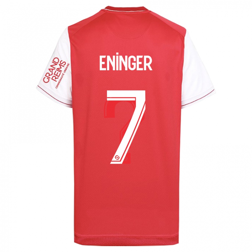 Kinder Thelma Eninger #7 Rot Heimtrikot Trikot 2023/24 T-Shirt