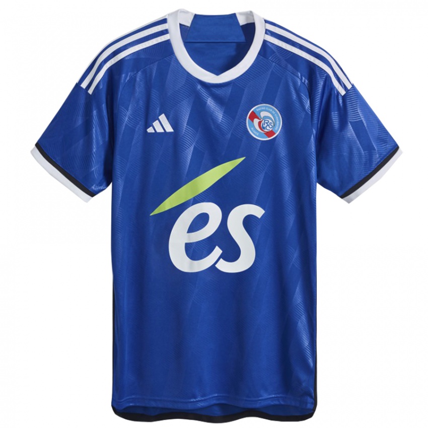 Kinder Elies Araar Fernandez #0 Blau Heimtrikot Trikot 2023/24 T-Shirt