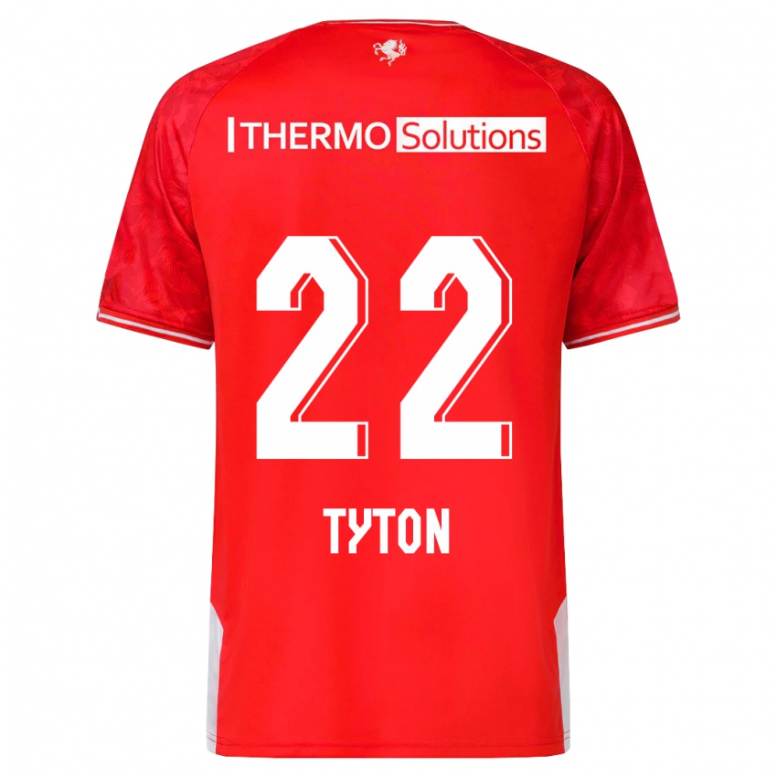 Kinder Przemyslaw Tyton #22 Rot Heimtrikot Trikot 2023/24 T-Shirt