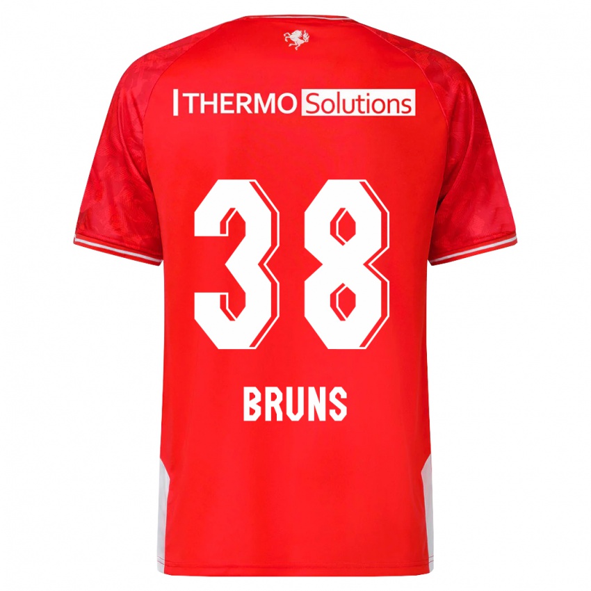 Kinder Max Bruns #38 Rot Heimtrikot Trikot 2023/24 T-Shirt