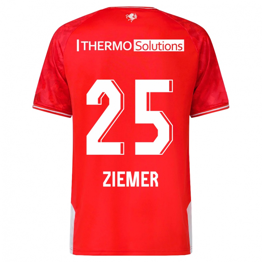 Kinder Taylor Ziemer #25 Rot Heimtrikot Trikot 2023/24 T-Shirt