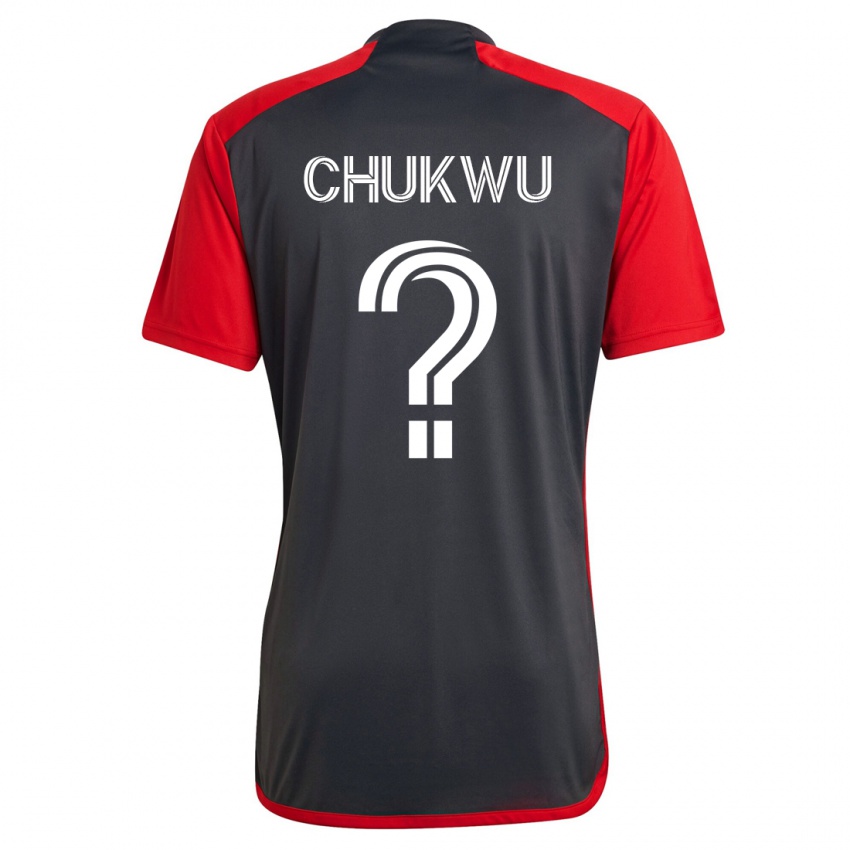 Kinder Richard Chukwu #0 Grau Heimtrikot Trikot 2023/24 T-Shirt