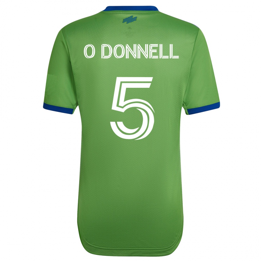 Kinder Kristina O'donnell #5 Grün Heimtrikot Trikot 2023/24 T-Shirt