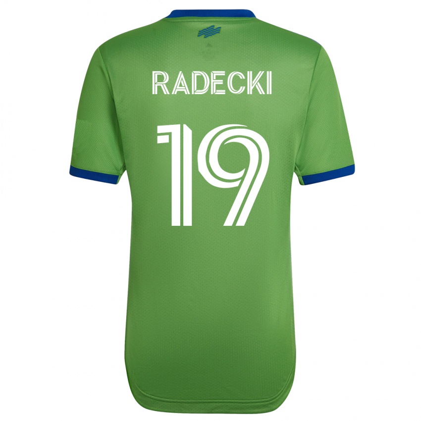 Kinder Taylor Radecki #19 Grün Heimtrikot Trikot 2023/24 T-Shirt