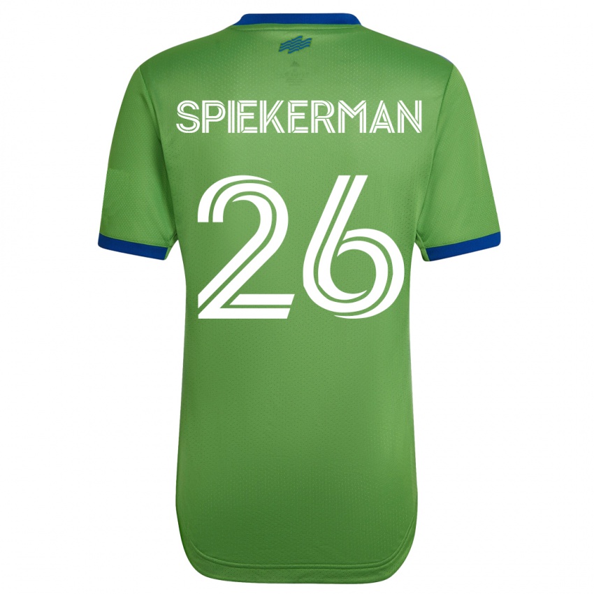 Kinder Stephanie Spiekerman #26 Grün Heimtrikot Trikot 2023/24 T-Shirt