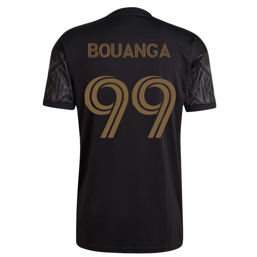 Kinder Denis Bouanga #99 Schwarz Heimtrikot Trikot 2023/24 T-Shirt