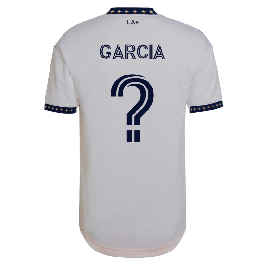 Kinder Emiliano Garcia #0 Weiß Heimtrikot Trikot 2023/24 T-Shirt