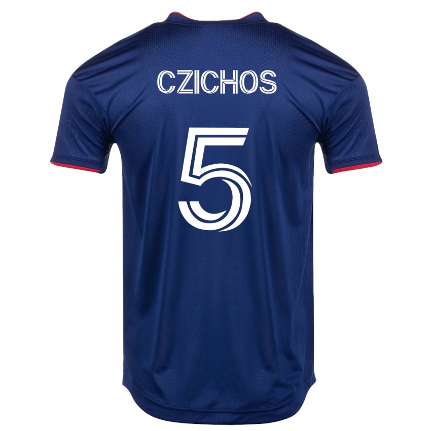 Kinder Rafael Czichos #5 Marine Heimtrikot Trikot 2023/24 T-Shirt