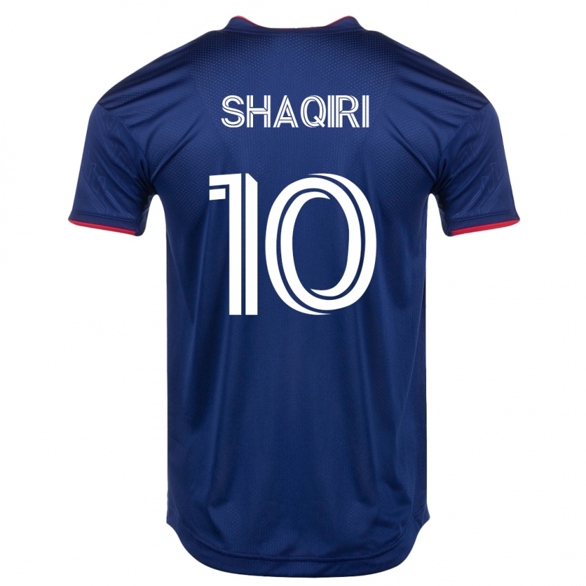 Kinder Xherdan Shaqiri #10 Marine Heimtrikot Trikot 2023/24 T-Shirt