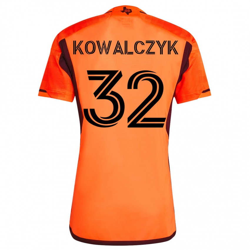 Kinder Sebastian Kowalczyk #32 Orangefarben Heimtrikot Trikot 2023/24 T-Shirt
