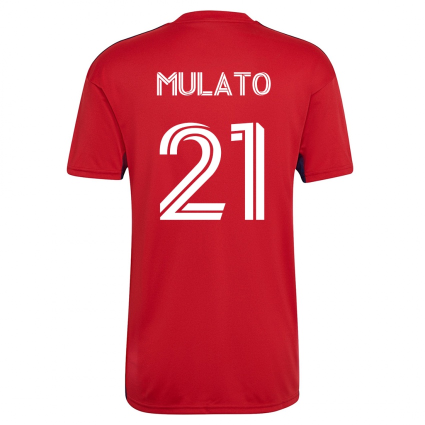 Kinder José Mulato #21 Rot Heimtrikot Trikot 2023/24 T-Shirt