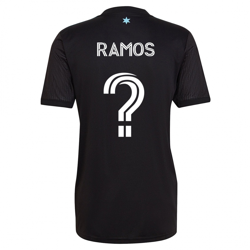 Kinder Jason Ramos #0 Schwarz Heimtrikot Trikot 2023/24 T-Shirt