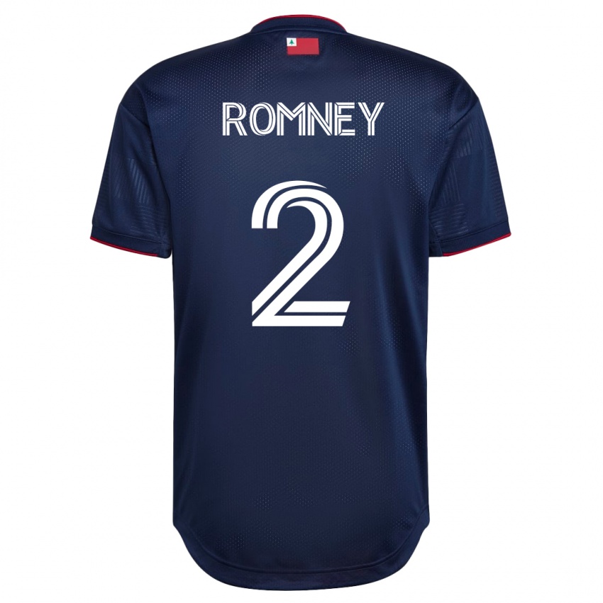 Kinder Dave Romney #2 Marine Heimtrikot Trikot 2023/24 T-Shirt