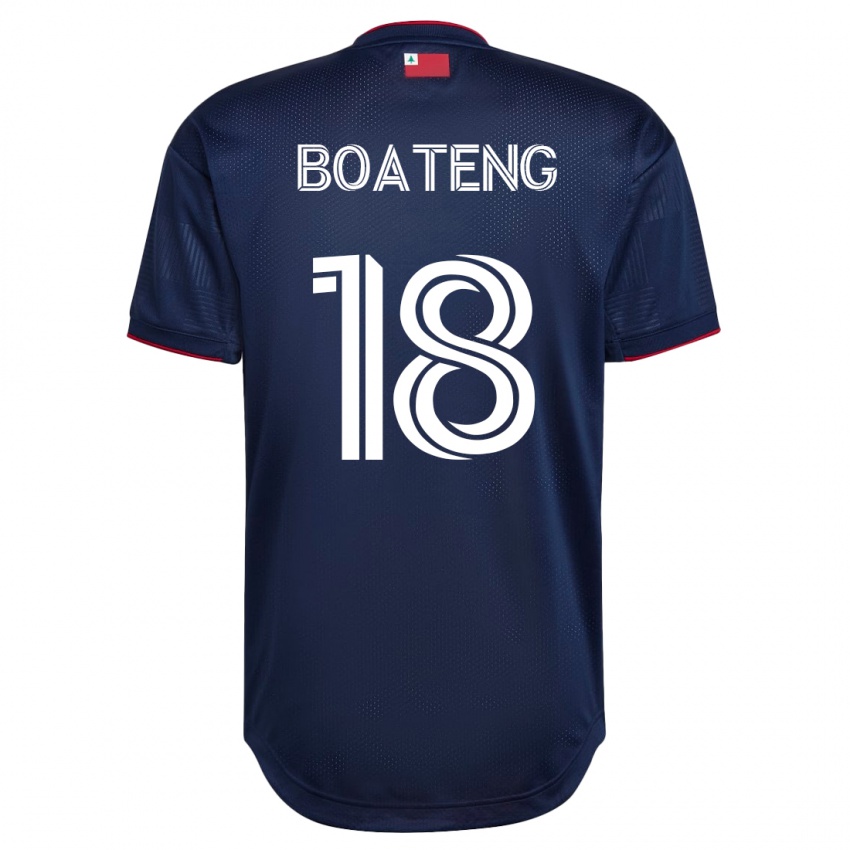 Kinder Emmanuel Boateng #18 Marine Heimtrikot Trikot 2023/24 T-Shirt