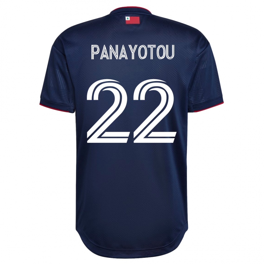 Kinder Jack Panayotou #22 Marine Heimtrikot Trikot 2023/24 T-Shirt