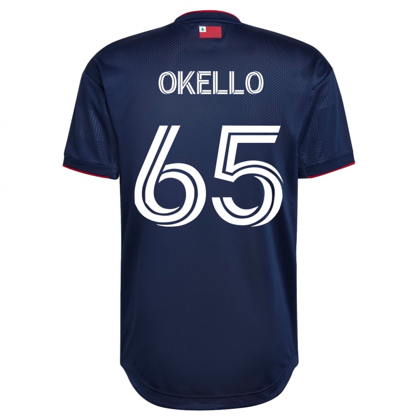 Kinder Noble Okello #65 Marine Heimtrikot Trikot 2023/24 T-Shirt