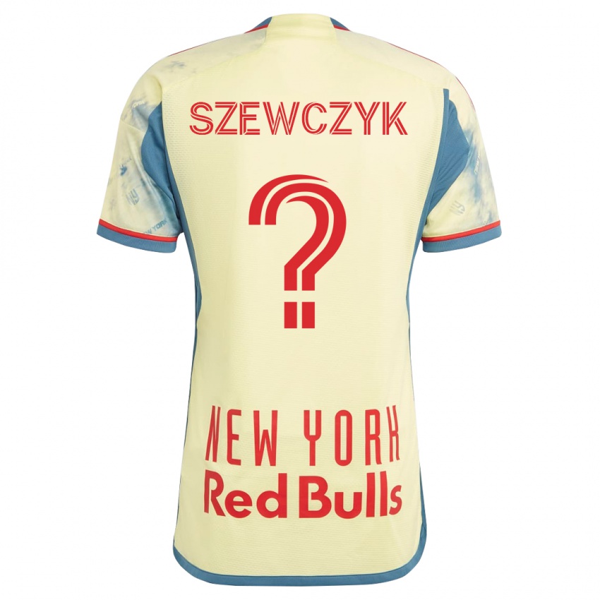 Kinder Tobias Szewczyk #0 Gelb Heimtrikot Trikot 2023/24 T-Shirt