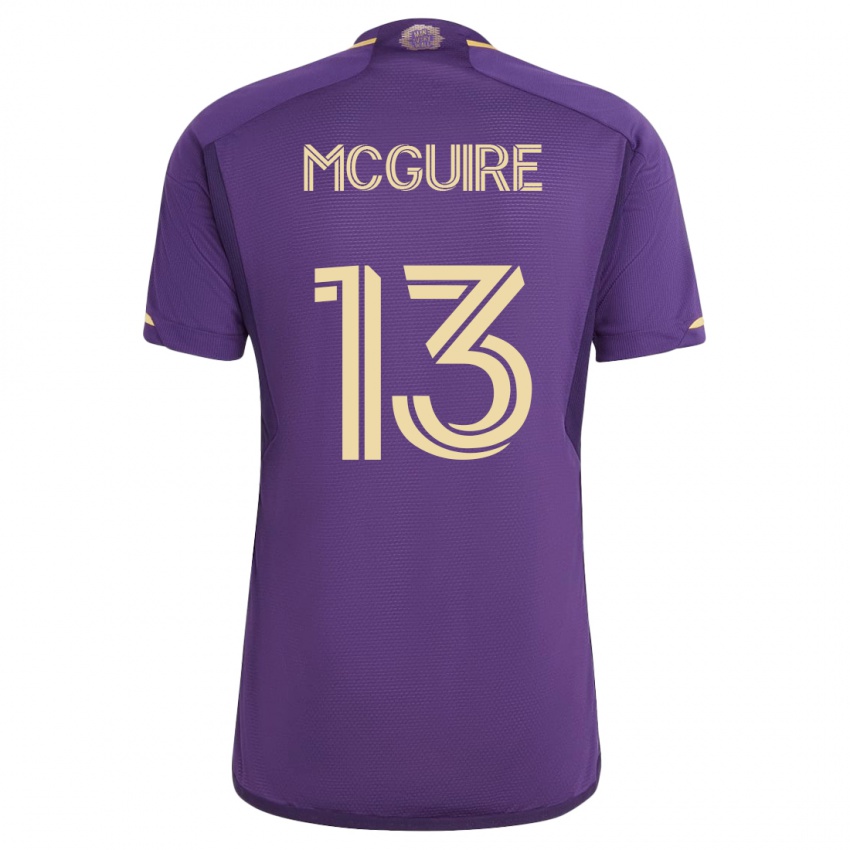 Kinder Duncan Mcguire #13 Violett Heimtrikot Trikot 2023/24 T-Shirt