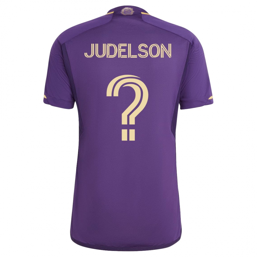 Kinder Dylan Judelson #0 Violett Heimtrikot Trikot 2023/24 T-Shirt