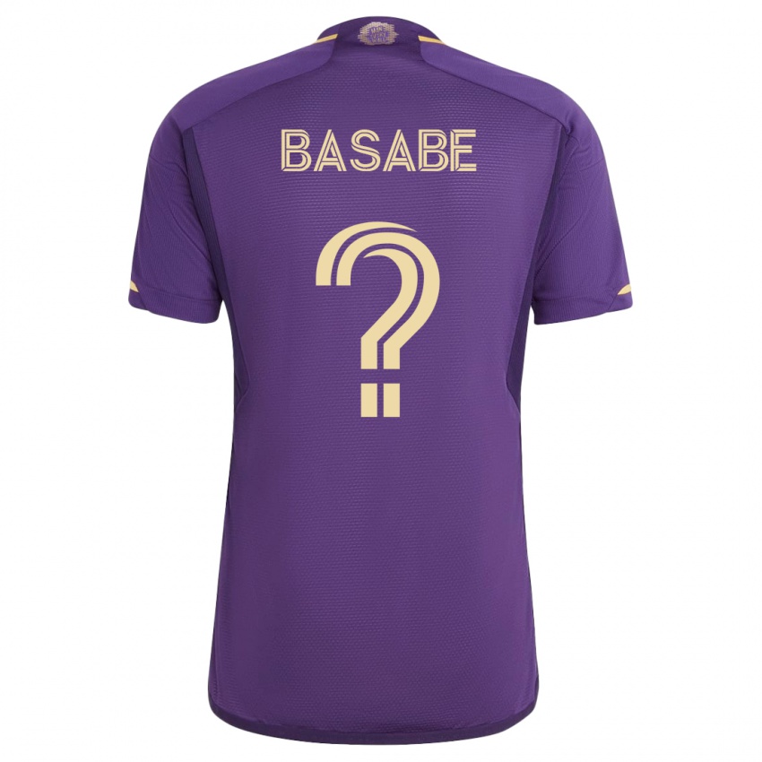 Kinder Ryan Basabe #0 Violett Heimtrikot Trikot 2023/24 T-Shirt