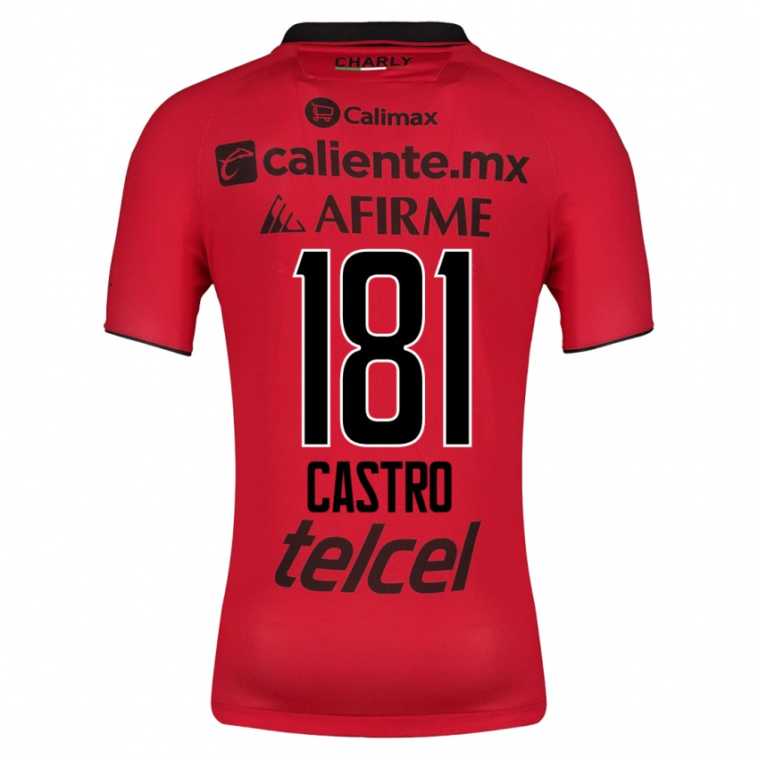 Kinder José Castro #181 Rot Heimtrikot Trikot 2023/24 T-Shirt