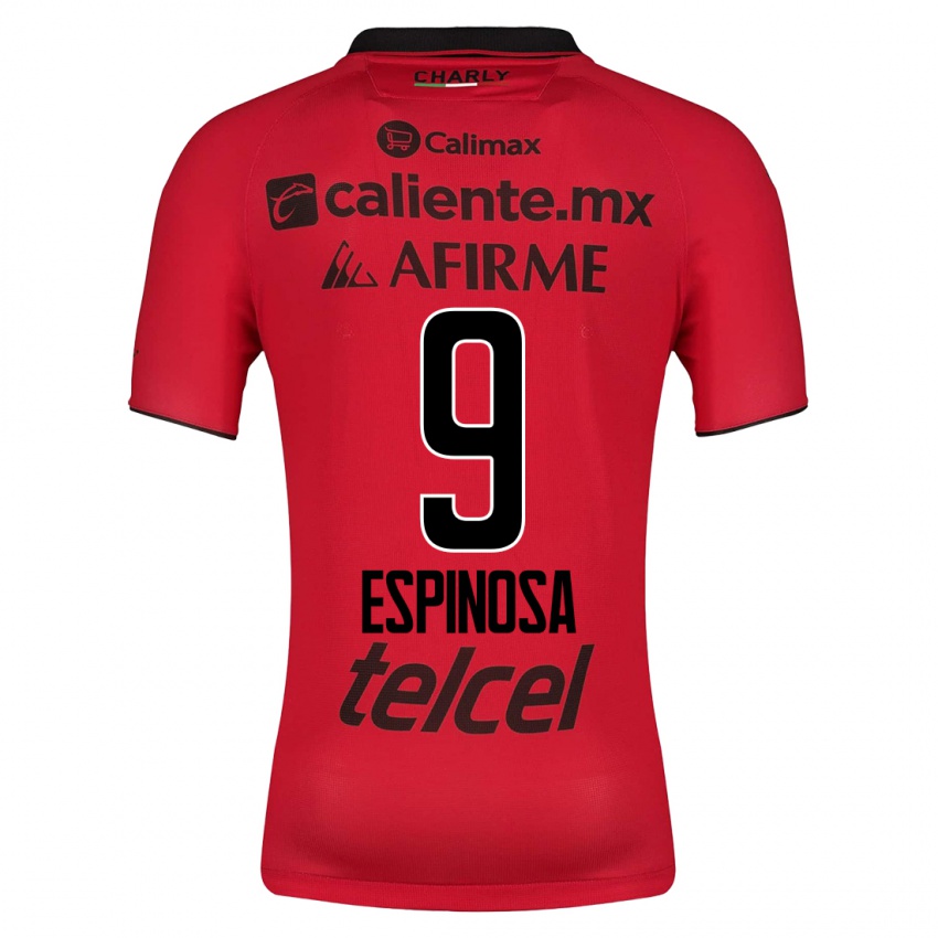 Kinder Daniela Espinosa #9 Rot Heimtrikot Trikot 2023/24 T-Shirt