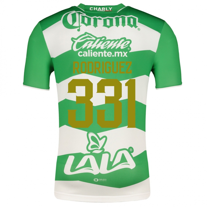 Kinder Juan Rodríguez #331 Grün Heimtrikot Trikot 2023/24 T-Shirt