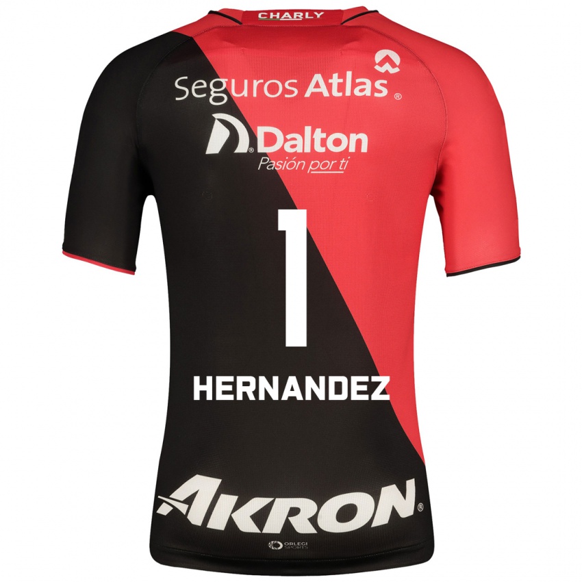 Kinder José Hernández #1 Schwarz Heimtrikot Trikot 2023/24 T-Shirt