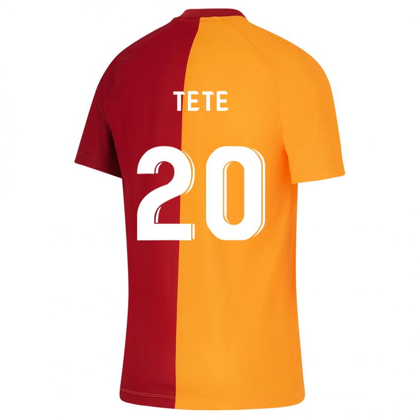 Kinder Tete #20 Orangefarben Heimtrikot Trikot 2023/24 T-Shirt
