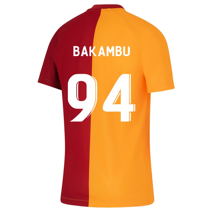 Kinder Cedric Bakambu #94 Orangefarben Heimtrikot Trikot 2023/24 T-Shirt