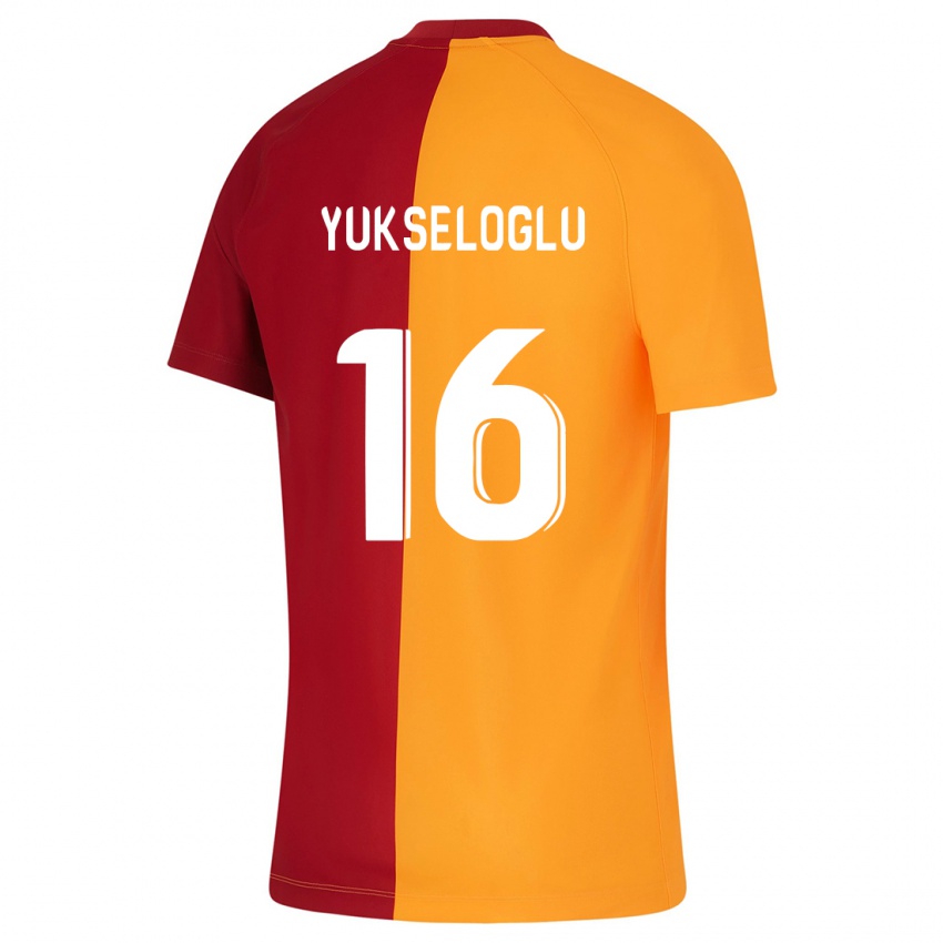 Kinder Ayaz Yükseloğlu #16 Orangefarben Heimtrikot Trikot 2023/24 T-Shirt