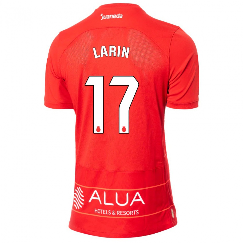 Kinder Cyle Larin #17 Rot Heimtrikot Trikot 2023/24 T-Shirt