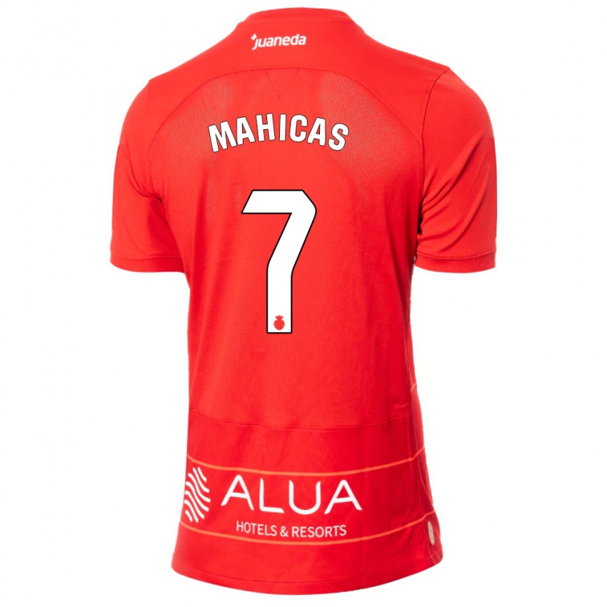 Kinder Julián Mahicas #7 Rot Heimtrikot Trikot 2023/24 T-Shirt