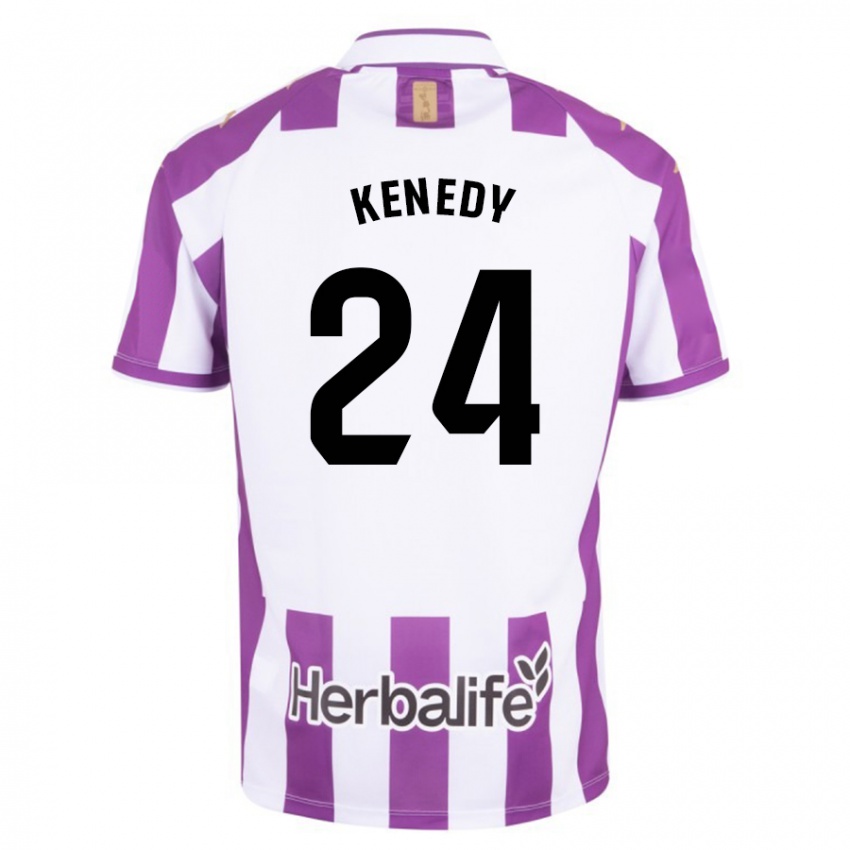 Kinder Kenedy #24 Lila Heimtrikot Trikot 2023/24 T-Shirt