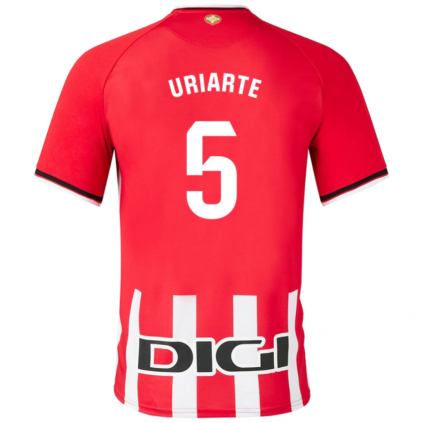 Kinder Naroa Uriarte Urazurrutia #5 Rot Heimtrikot Trikot 2023/24 T-Shirt