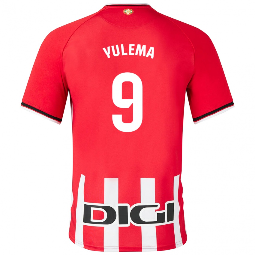 Kinder Yulema Corres Somovilla #9 Rot Heimtrikot Trikot 2023/24 T-Shirt