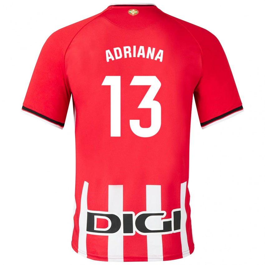 Kinder Adriana Nanclares Romero #13 Rot Heimtrikot Trikot 2023/24 T-Shirt