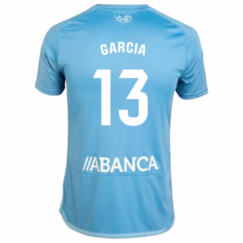 Kinder Raúl García #13 Blau Heimtrikot Trikot 2023/24 T-Shirt