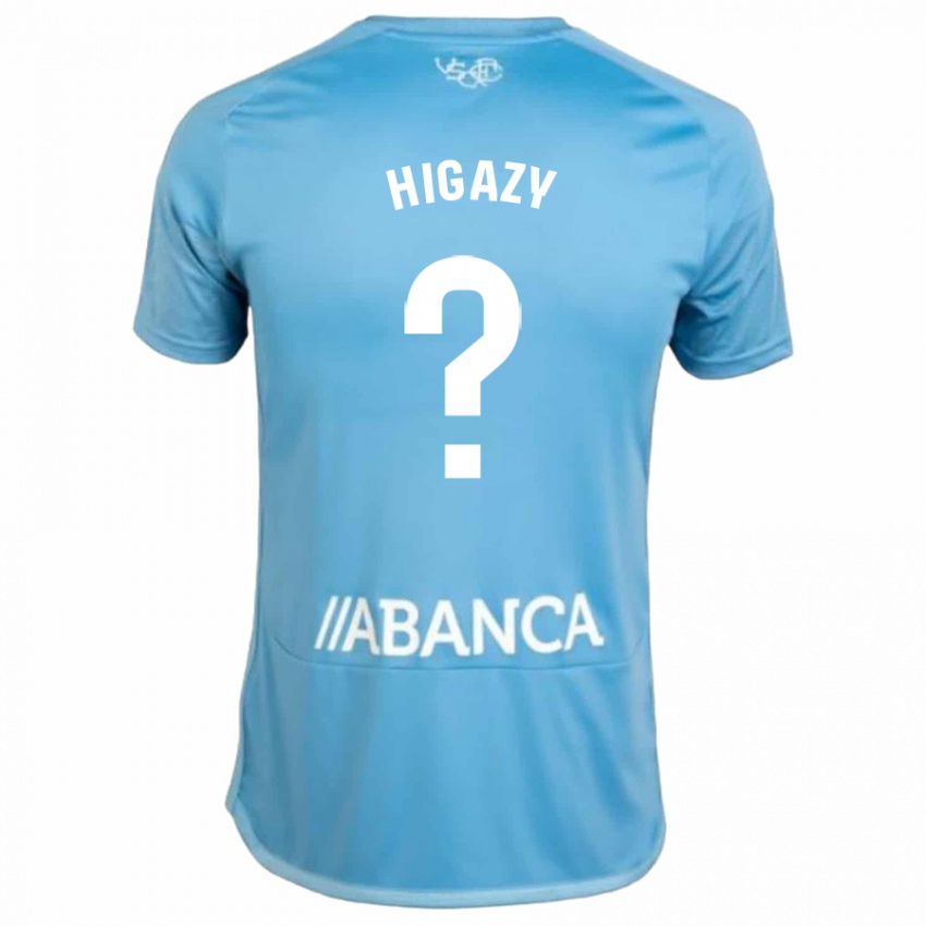 Kinder Ibrahim Higazy #0 Blau Heimtrikot Trikot 2023/24 T-Shirt