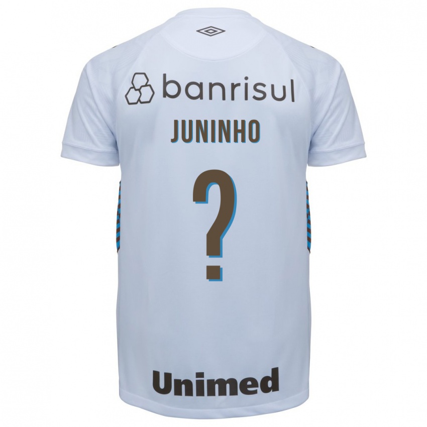 Kinder Juninho #0 Weiß Auswärtstrikot Trikot 2023/24 T-Shirt