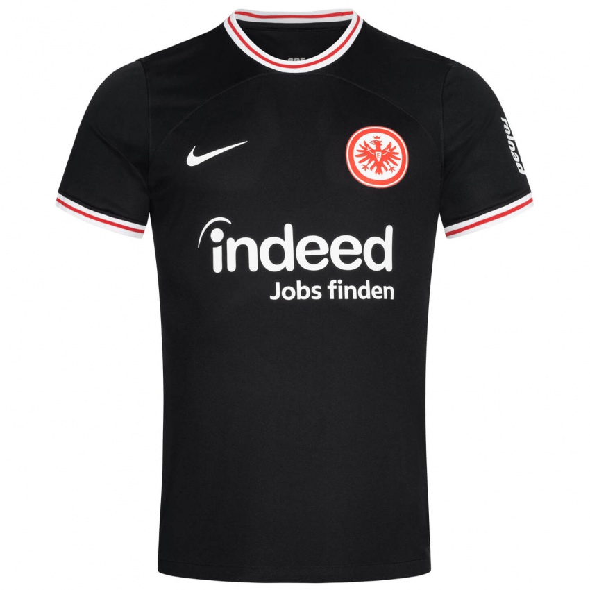 Kinder Kristian Mandic #4 Schwarz Auswärtstrikot Trikot 2023/24 T-Shirt