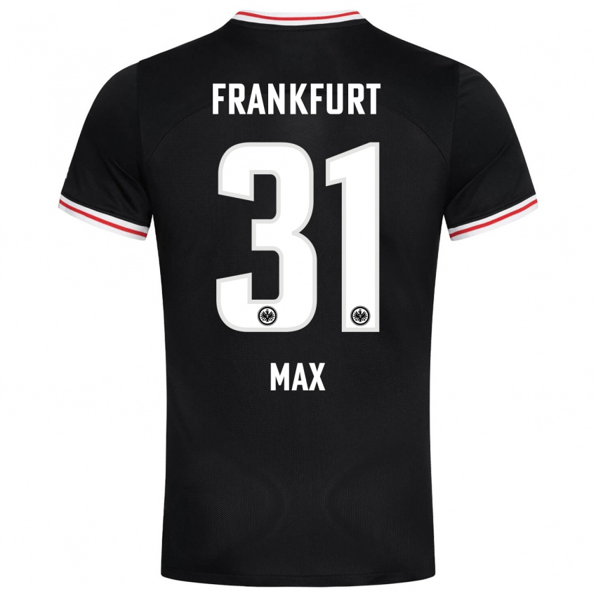 Kinder Philipp Max #31 Schwarz Auswärtstrikot Trikot 2023/24 T-Shirt