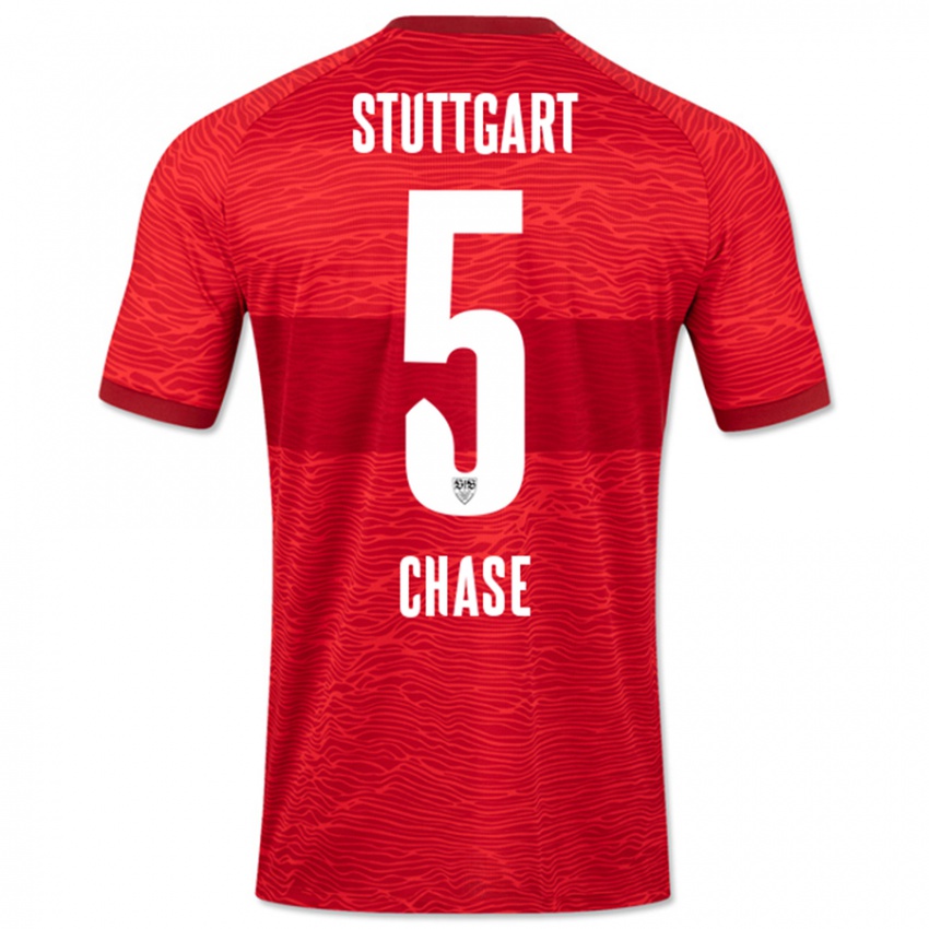 Kinder Anrie Chase #5 Rot Auswärtstrikot Trikot 2023/24 T-Shirt