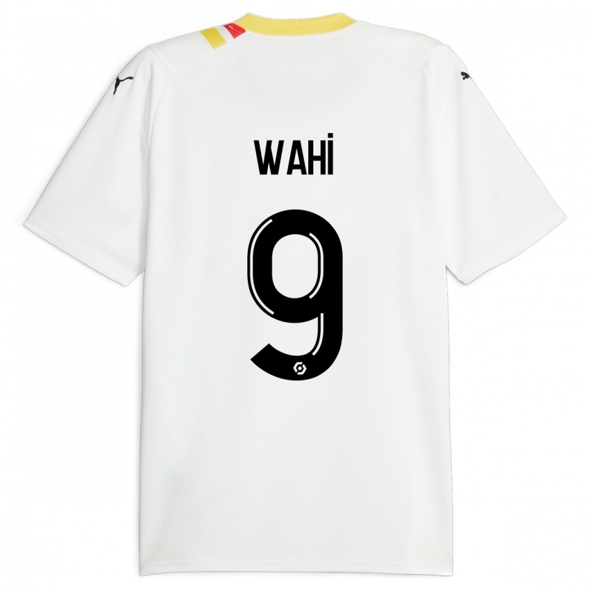 Kinder Elye Wahi #9 Schwarz Auswärtstrikot Trikot 2023/24 T-Shirt