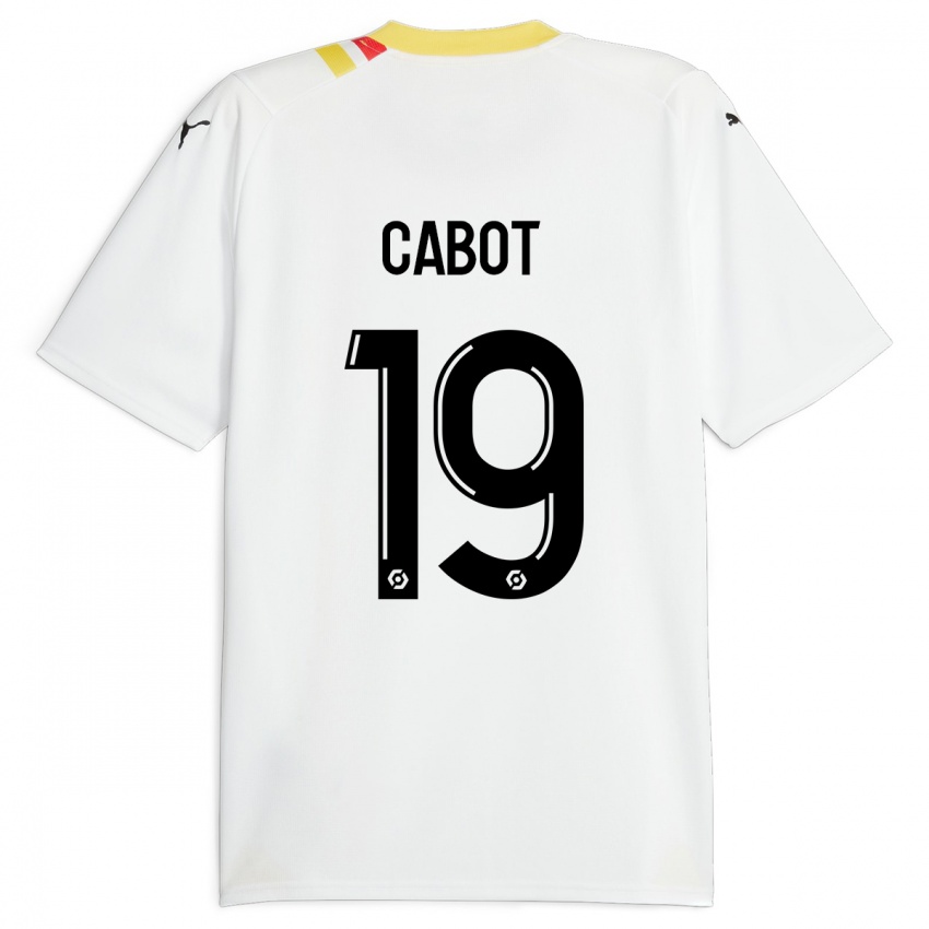 Kinder Jimmy Cabot #19 Schwarz Auswärtstrikot Trikot 2023/24 T-Shirt