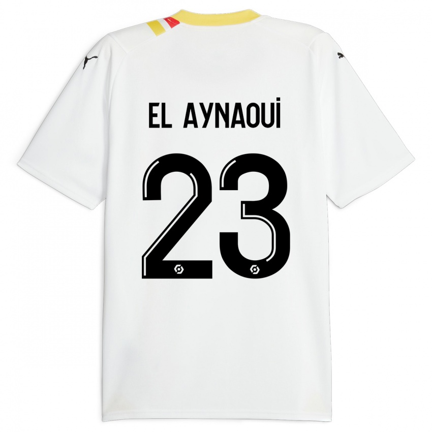 Kinder Neil El Aynaoui #23 Schwarz Auswärtstrikot Trikot 2023/24 T-Shirt