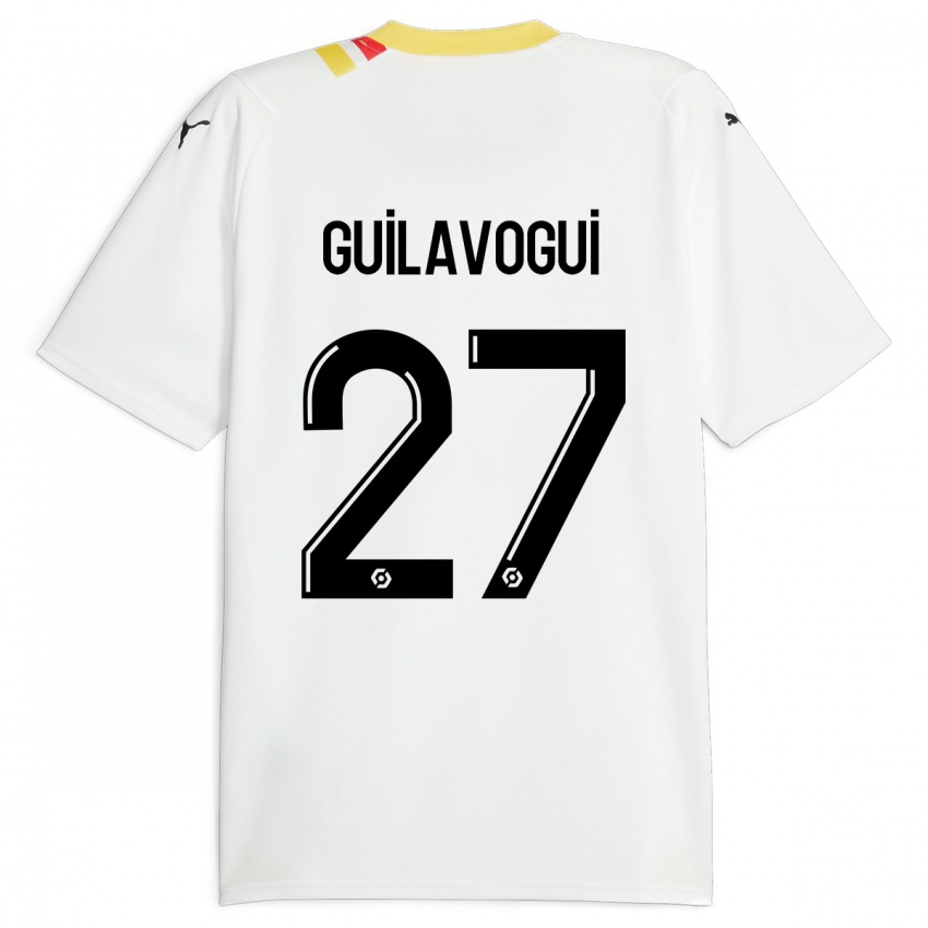 Kinder Morgan Guilavogui #27 Schwarz Auswärtstrikot Trikot 2023/24 T-Shirt