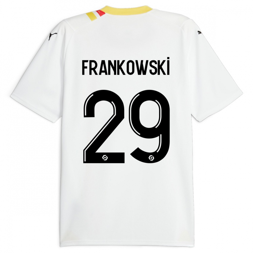 Kinder Przemyslaw Frankowski #29 Schwarz Auswärtstrikot Trikot 2023/24 T-Shirt