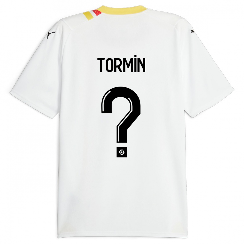 Kinder Sean Tormin #0 Schwarz Auswärtstrikot Trikot 2023/24 T-Shirt
