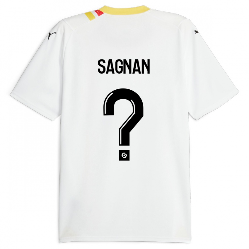 Kinder Souleymane Sagnan #0 Schwarz Auswärtstrikot Trikot 2023/24 T-Shirt